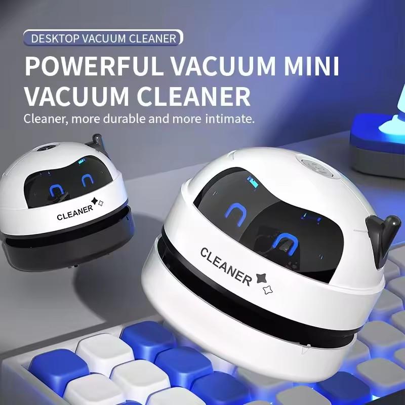 Vacuum Cleaner Desktop Mini Rechargeable Cleaner Rubber Shavings Keyboard Cleaner Portable Automatic Dust Extractor