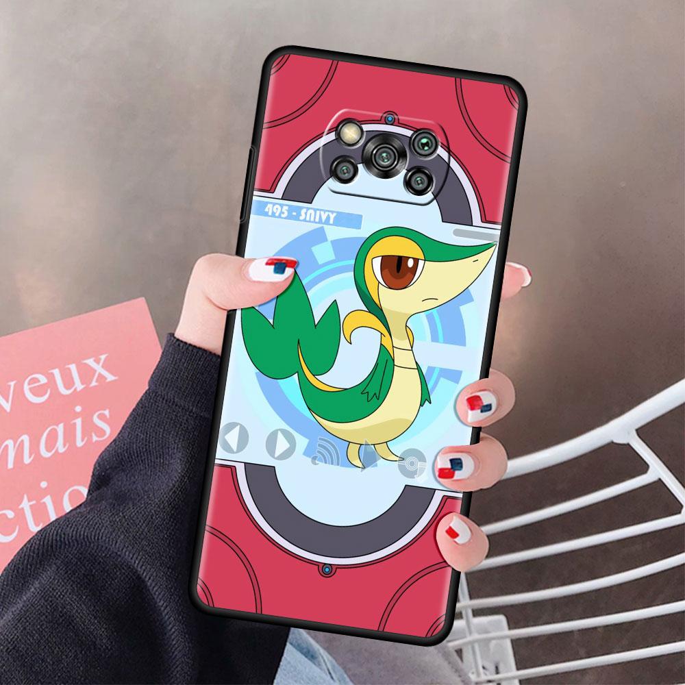 

Чехол с картой аниме «Покемон» для Xiaomi Poco X3 NFC M3 Pro F3 GT, мягкий чехол для телефона Mi Poco X2 F1 M4 11T 11 Lite 10T 10 9T Mi 9T
