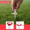 Adjustable Golf Ball Holder for Stability, Home Driving Range, Outdoors, Garden Or on