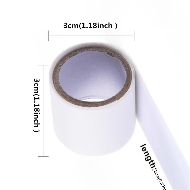 1 Roll Self-Adhesive Fiberglass Nail Wrap Nail Art Tool for Reinforcement and Protection, Natural Look Gel Extension Sticker Tips