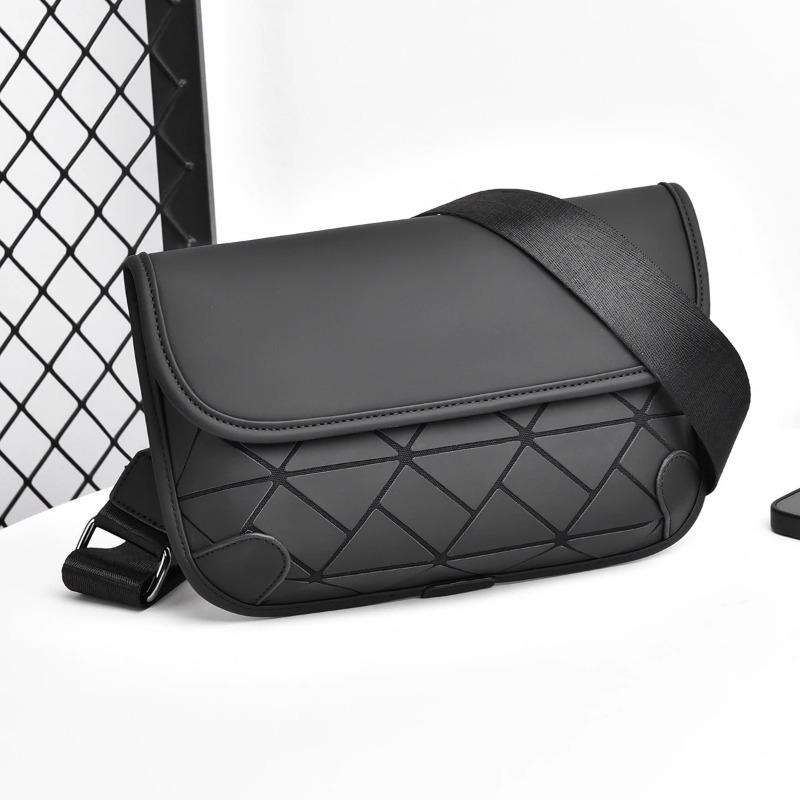 Fashionable Men's Shoulder Bag, High-quality PU Fabric, Men's Crossbody Bag, Casual Shopping Crossbody Bag, Mobile Phone Bag,etc