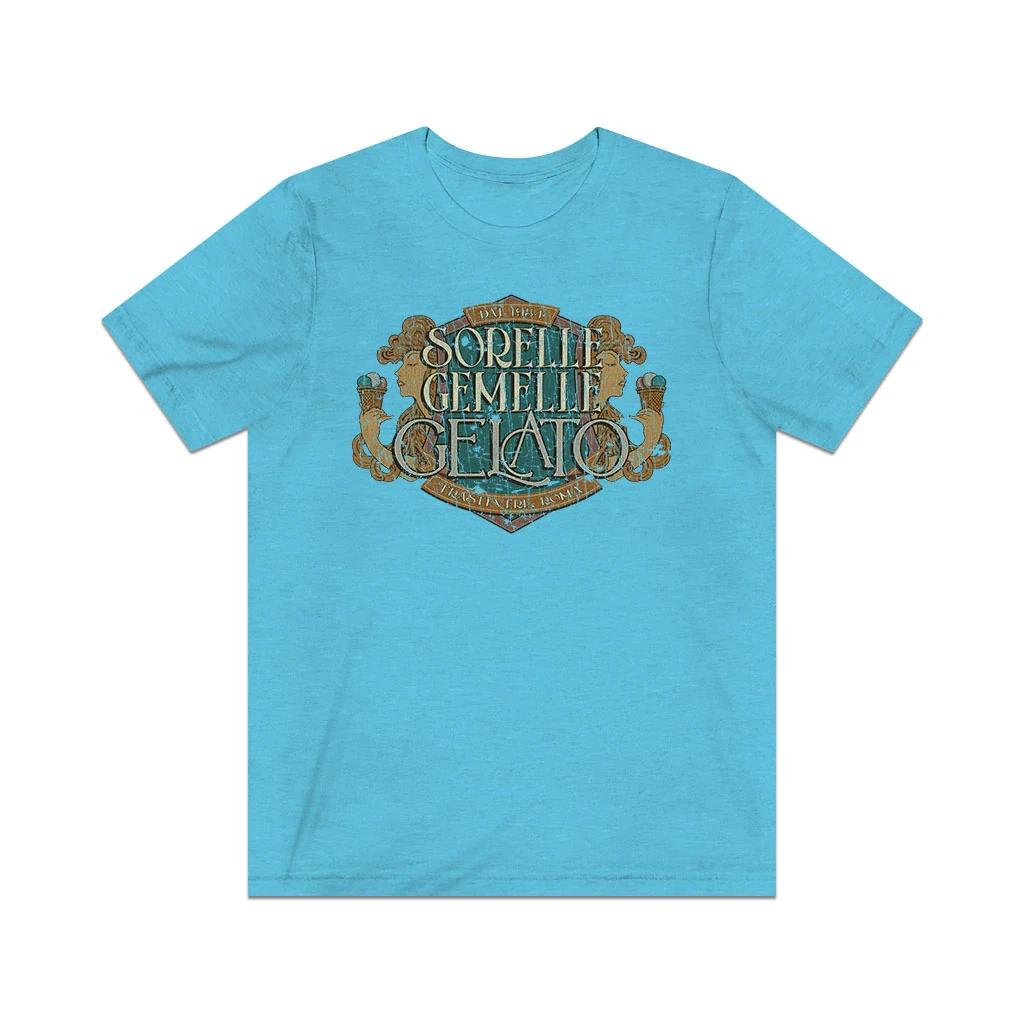 

Sorelle Gemelle Gelato 1954 Vintage Men s T shirt S