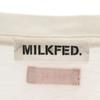 MILKFED. Short sleeve BIG silhouette T-shirt ONE white Women Used