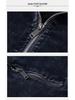 Korean Style Light Denim Stand Collar Spring Jacket