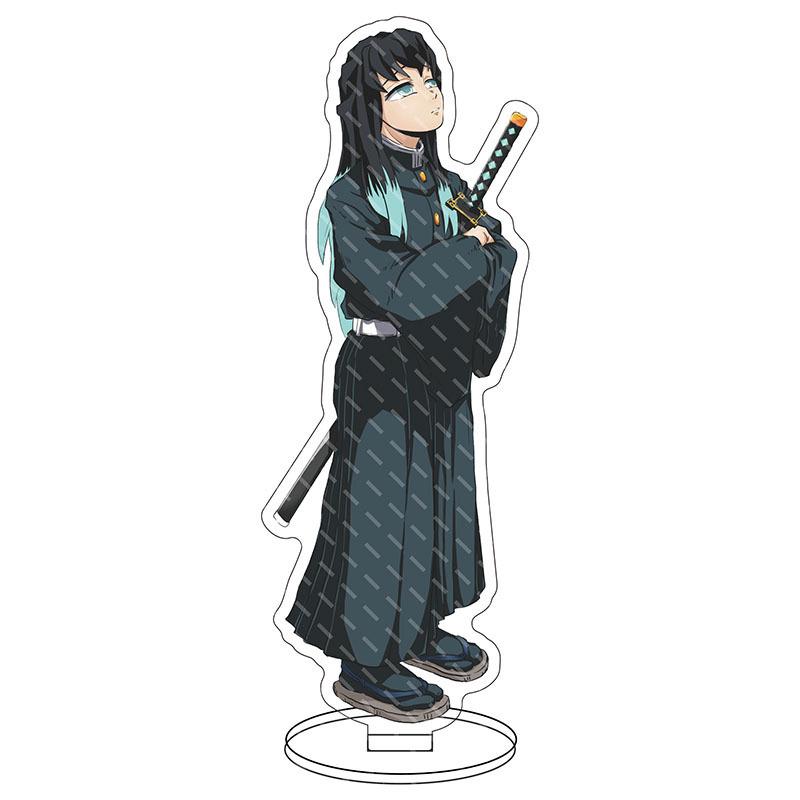 Demon Slayer: Kimetsu no Yaiba stand Tanjiro Nezuko double-sided high-definition acrylic ornament anime Halloween gift 16cm