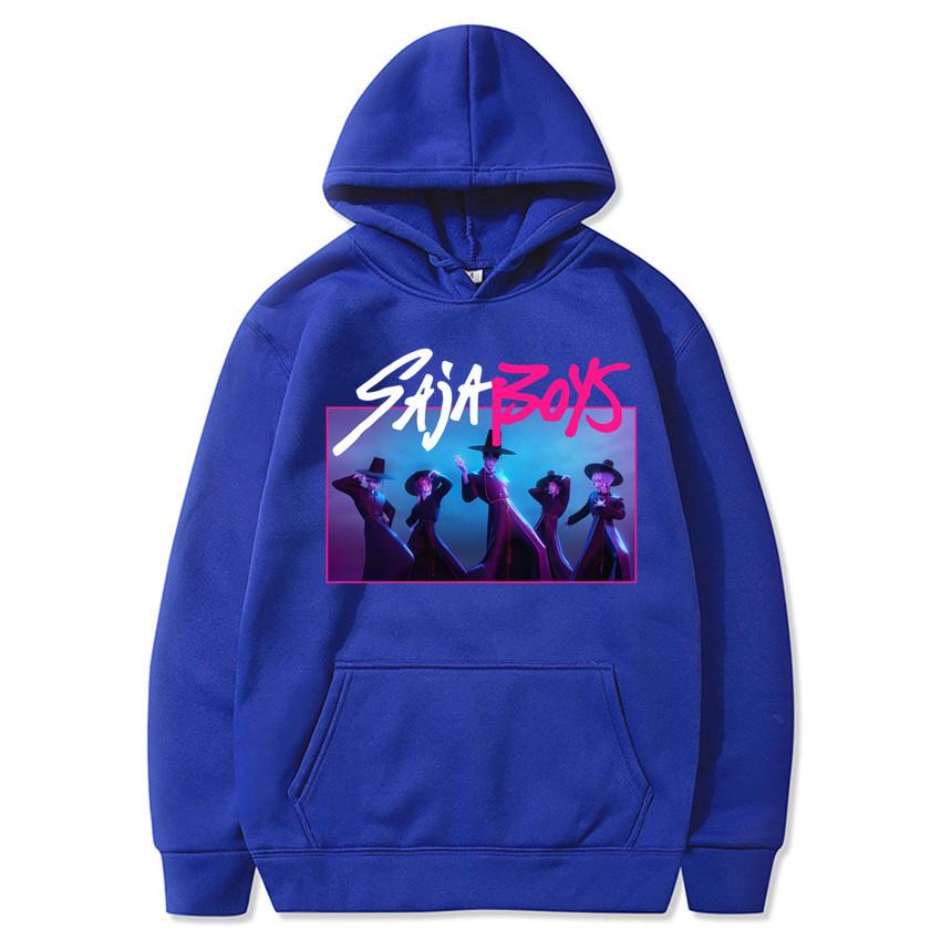 Trend Print Hooded Street Autumn Fashion Fleece Sweatshirt Hoodies Top for Men Women