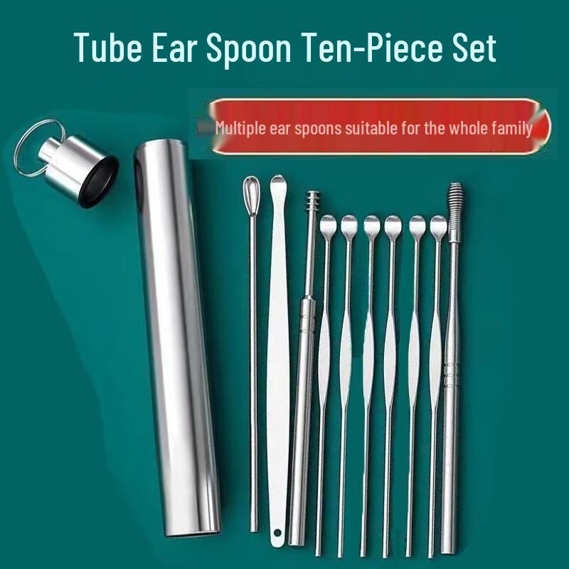 Professional 10-Piece Silicone Ear Cleaning Kit