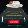 Motion Sensor Spot Led Downlight Lamparas 220V Ceiling Light 5W 7W 9W Warm/Cold White Panel Light For Hallway Stair Depot