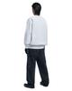 Nomaenyueol Emblem Sweatshirt - White Melange