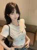 Tshirt For Women Oversize Summer Casual Pure Fabric With Embroidery For Fashion Enthusiasts