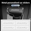 AOZ1 Car Window Wiper Stickers Metal Emblem Car Logo Sticker for Toyota Camry Auto Decor Accessories