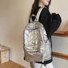 Schoolbag1011 Spring New School Bag Tide Korean Version Versatile Large Capacity Student Backpack Outdoor Travel College Style Backpack
