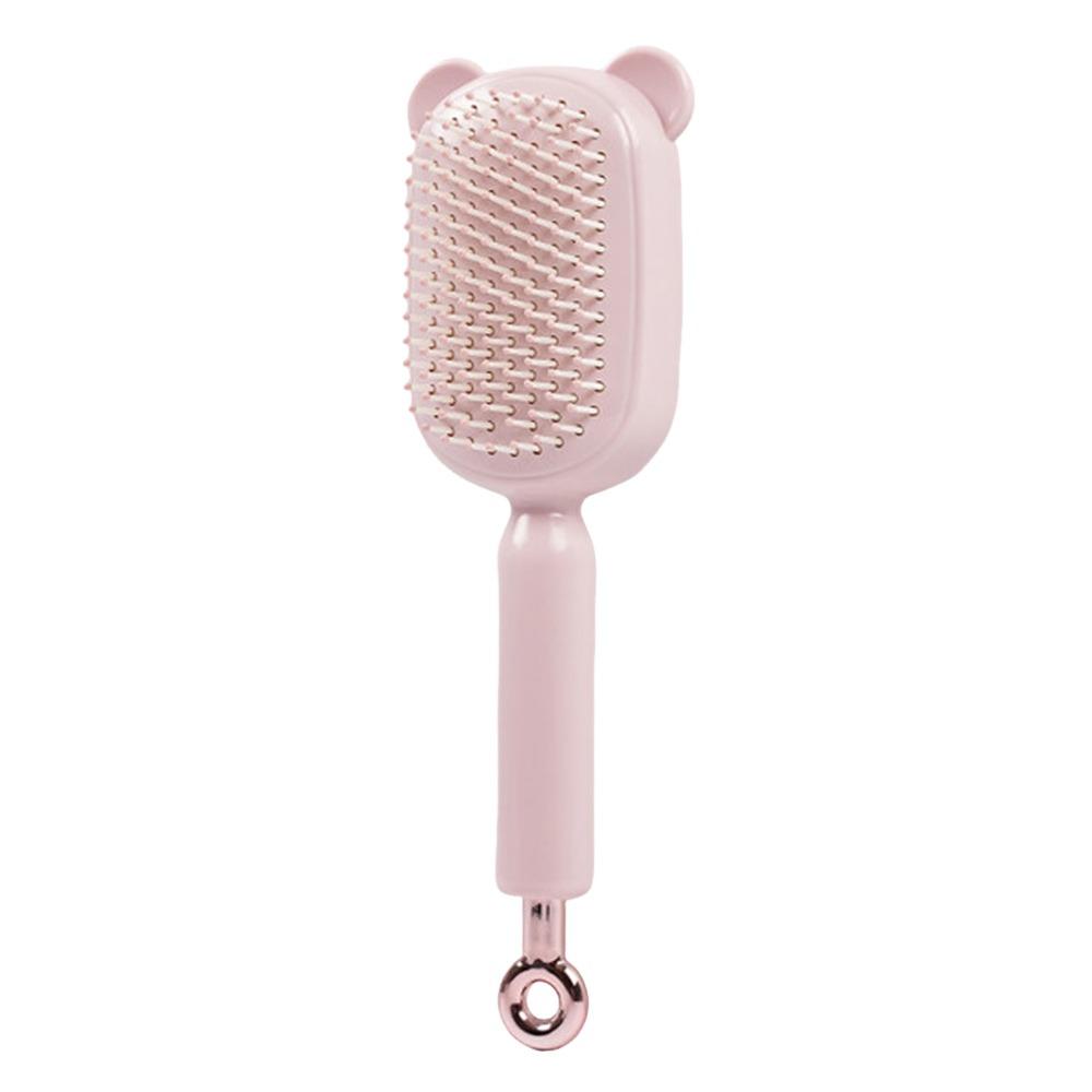 Self Cleaning Magic Retractable Comb Hairdressing Hair Comb Hairdressing Hairstyling Tools