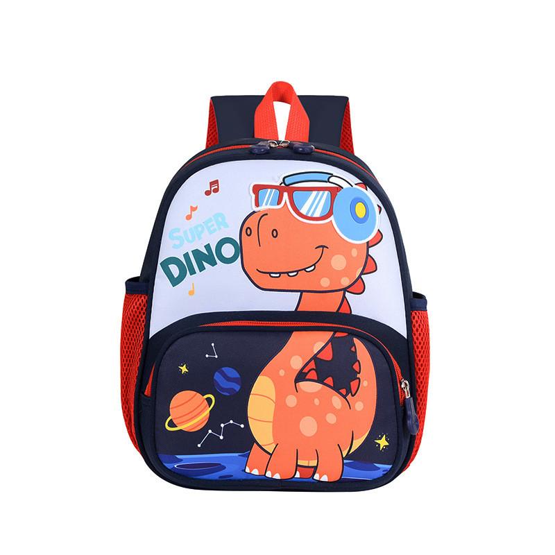 Cartoon Dinosaur Unicorn Backpack For Toddlers With Breathable Nylon For School Use