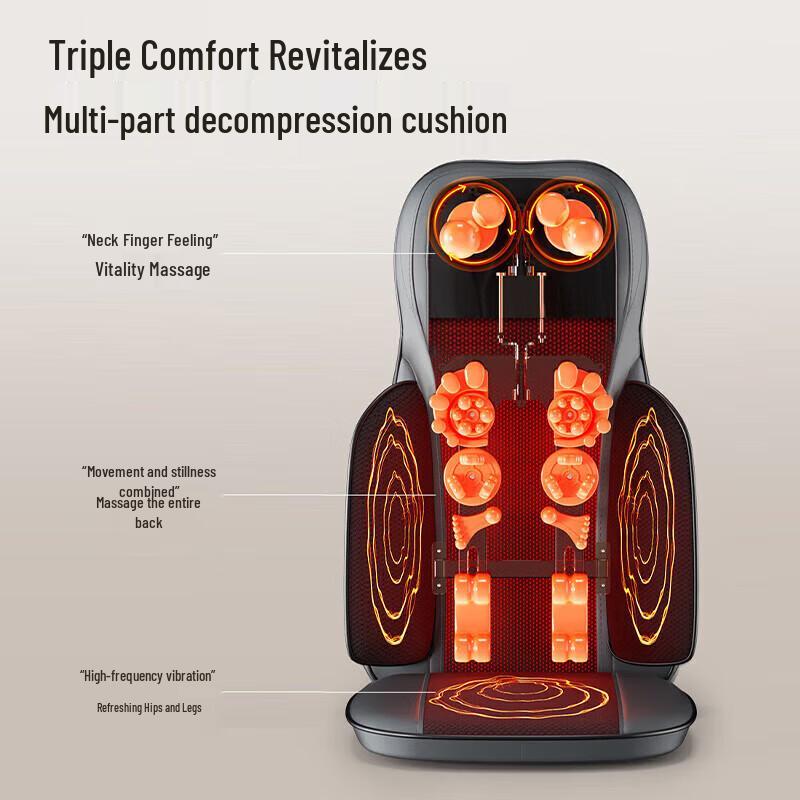 Aux K17 Full Body Kneading Massage Cushion