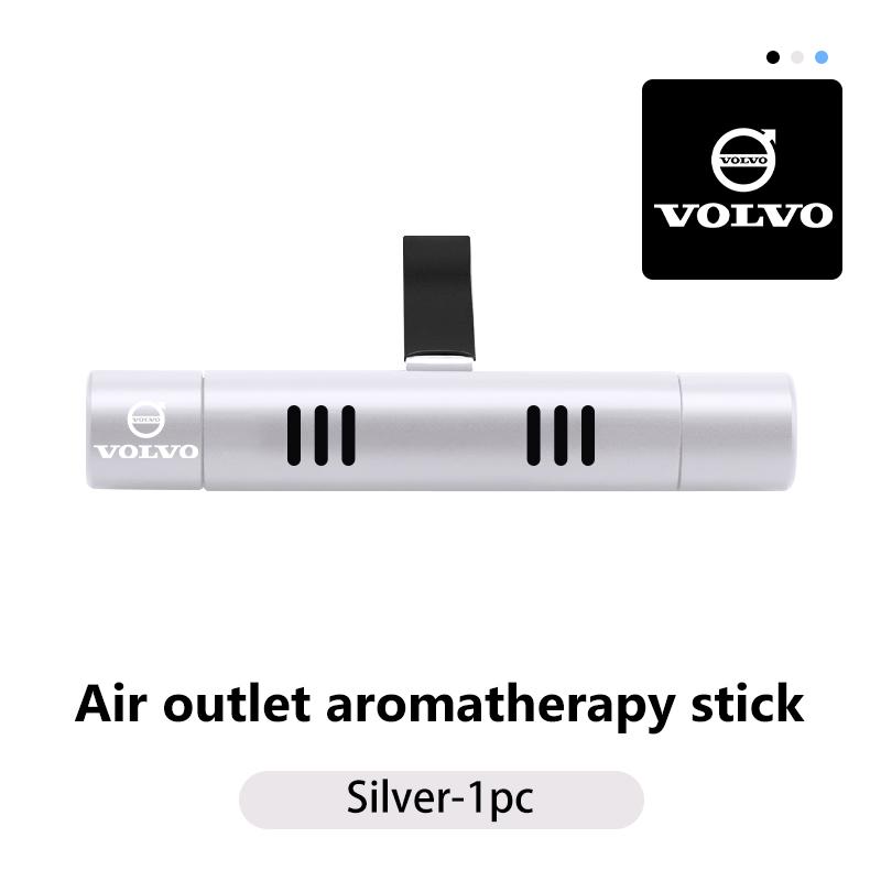 For Volvo Car Air Fresheners Aroma Diffuser Vent Clips Essential Oil Sticks V50 S60 XC60 S40 XC40 XC90 V70 XC70 C30 V40 V60 JK9