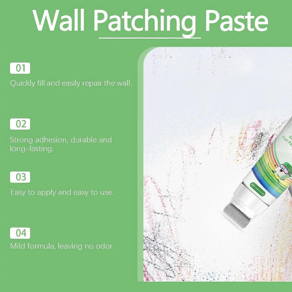 Wall Patching Paint Wall Patching Paste Repair Wall Holes Skin Patching Paste Crack Nail Eye Wall Paint