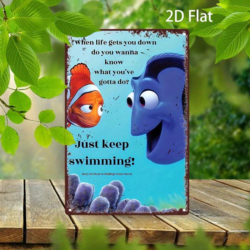 Miniso Disney Animation World Tin Sign Decor Wall Decor Art Wall Mural Room Decoration Decor Retro Metal Sign Plate Bar Posters