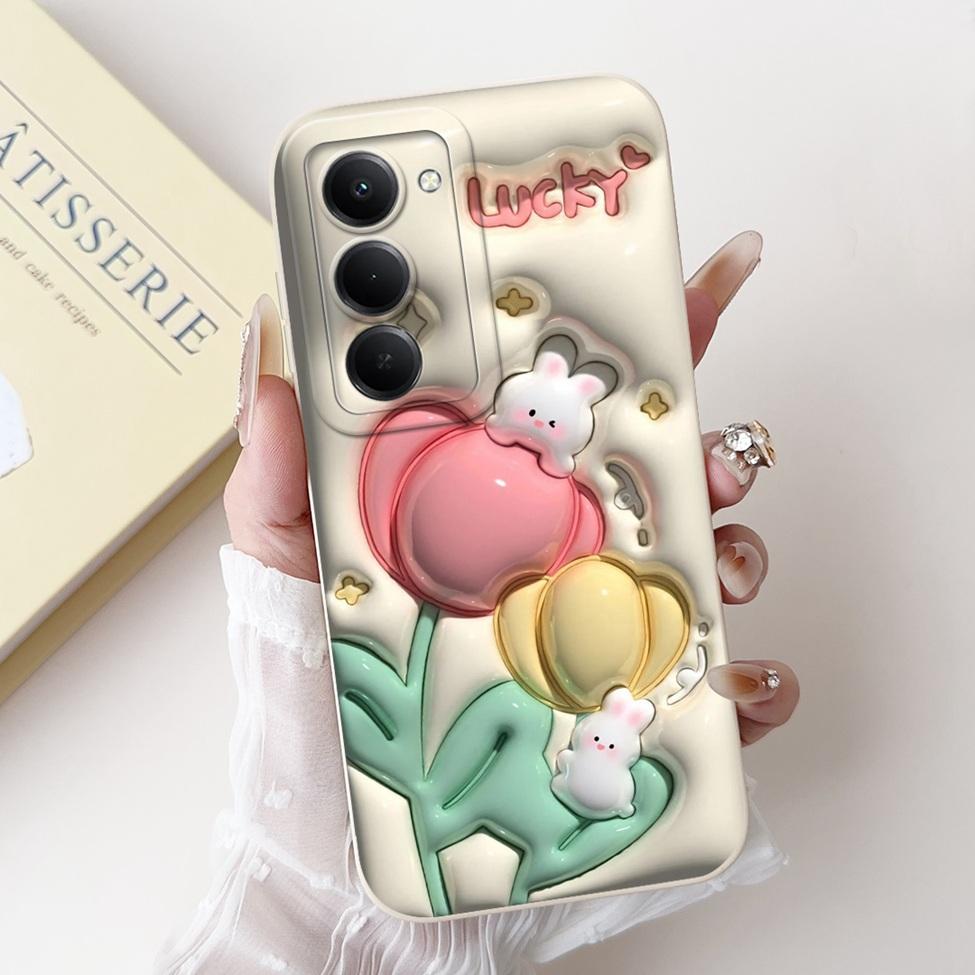 For Redmi 15 5G Case Cover Silicone Cute Cartoon Fashion Luxury Funny Cool Painted Casing 25057RN09E