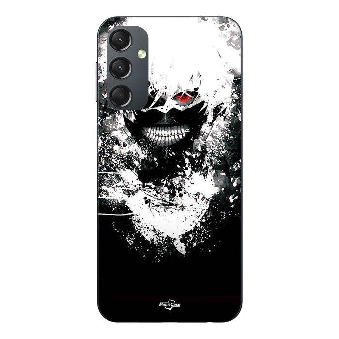 Coque de téléphone - MANIACASE - Samsung galaxy A24 - Silicone - Souple - Tokyo Ghoul Ken Kaneki