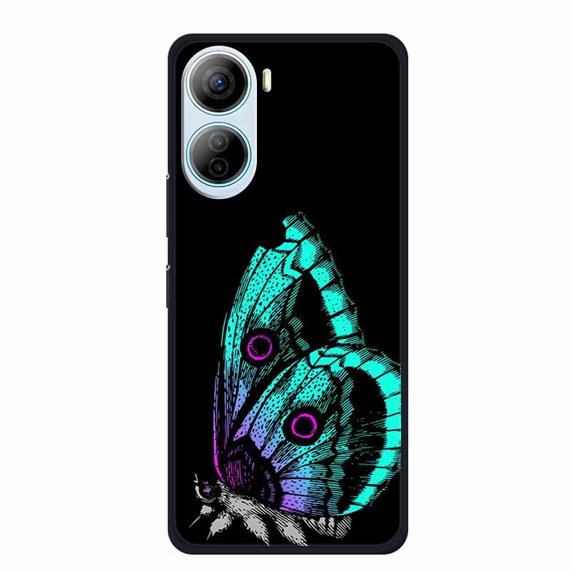 For ZTE Libero 5G IV Case Luxury Cartoon Silicone TPU Back Cover Soft Phone Cases for ZTE Libero5G IV A302 Protective New Fundas