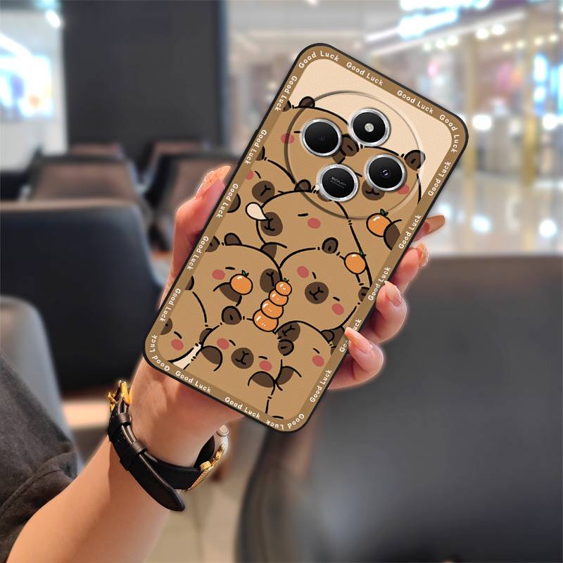 Protective Full Wrap Phone Case For Redmi 14C 4G/14R 5G/A3 Pro 4G/POCO C75 Graffiti Anti-knock Phone Pouch Soft Case TPU