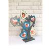 Arbre porte-photos 6 coeurs MDF