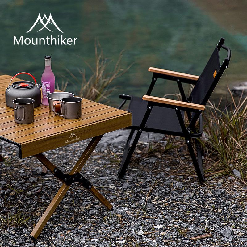 Mountain Guest Portable Kermit Chair: Camping, Fishing & Beach Folding Stool with Backrest