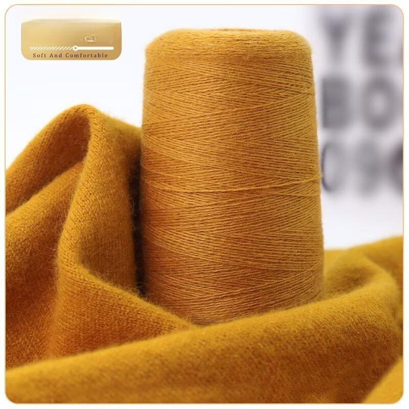 Natural Cashmere Yarn for Knitting High-Quality Hand-Knitted Wool Pure Cashmere Thin Yarn Hand And Woven Machine