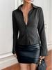 Womens Long Sleeve Striped Fashion Cardigan Shirt, 2025 Style