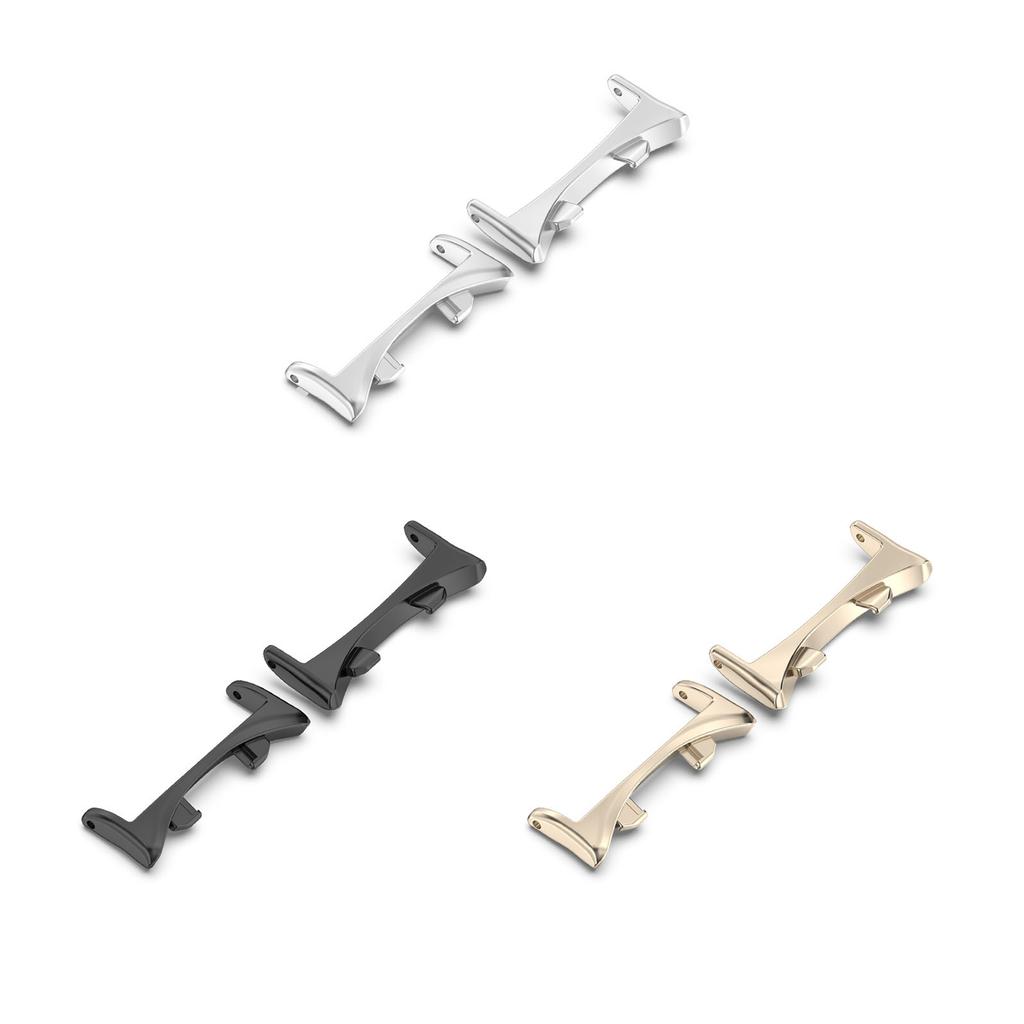 1 Pair for Honor Watch Fit Elegant Edition/Vitality Edition Watchband Connector Replacement Strap 20mm Metal Adapters