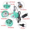 Zvířecí topná lampa Teplé světlo pro zvířata Kuřecí termostatický regulátor teploty Ohřívač Box pro plazy Topná lampa 220V 150W/300W
