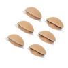 3 Pairs Replacement Eyelids for Mannequin Head Eyelash Extension Practice Removable Eyelids with
