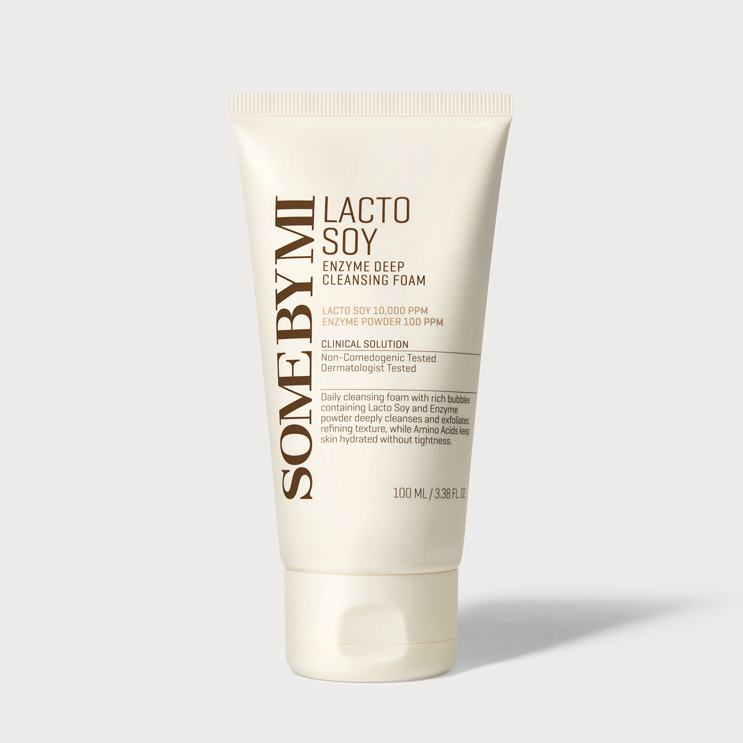 SOME BY MI Lacto Soy Enzyme Deep Cleansing Foam 100ml – Gentle Exfoliating Daily Cleanser