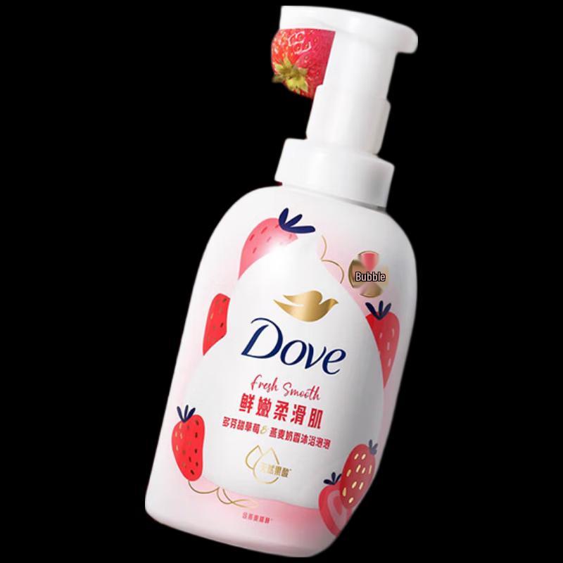 

Dove Sweet Strawberry & Oat Milk Scent Bath Foam 400G
