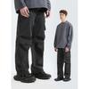 American Street Style Functional Patch Pocket Cargo Pants for Men, 2025 Autumn New Trendy Brand Retro Loose Casual Long Pants