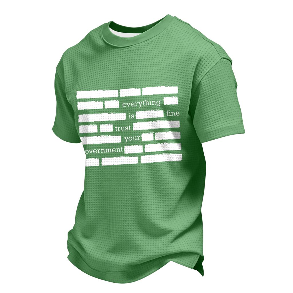 USA Jubiläum Herren Freizeit Pullover mit Buchstabenprint Langarm