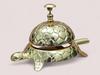 Brass Desk Bell | Tortoise Bell | Unique Desk Bell | Calling Bell Table Top Bell | Tortoise Bell | Turtle Design Bell | Service Table Bell