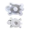 Turtles Shape Silicones Candle Holder Mold for Crafting Candlestick and Home Decorations Casting Expoy Resins Mould