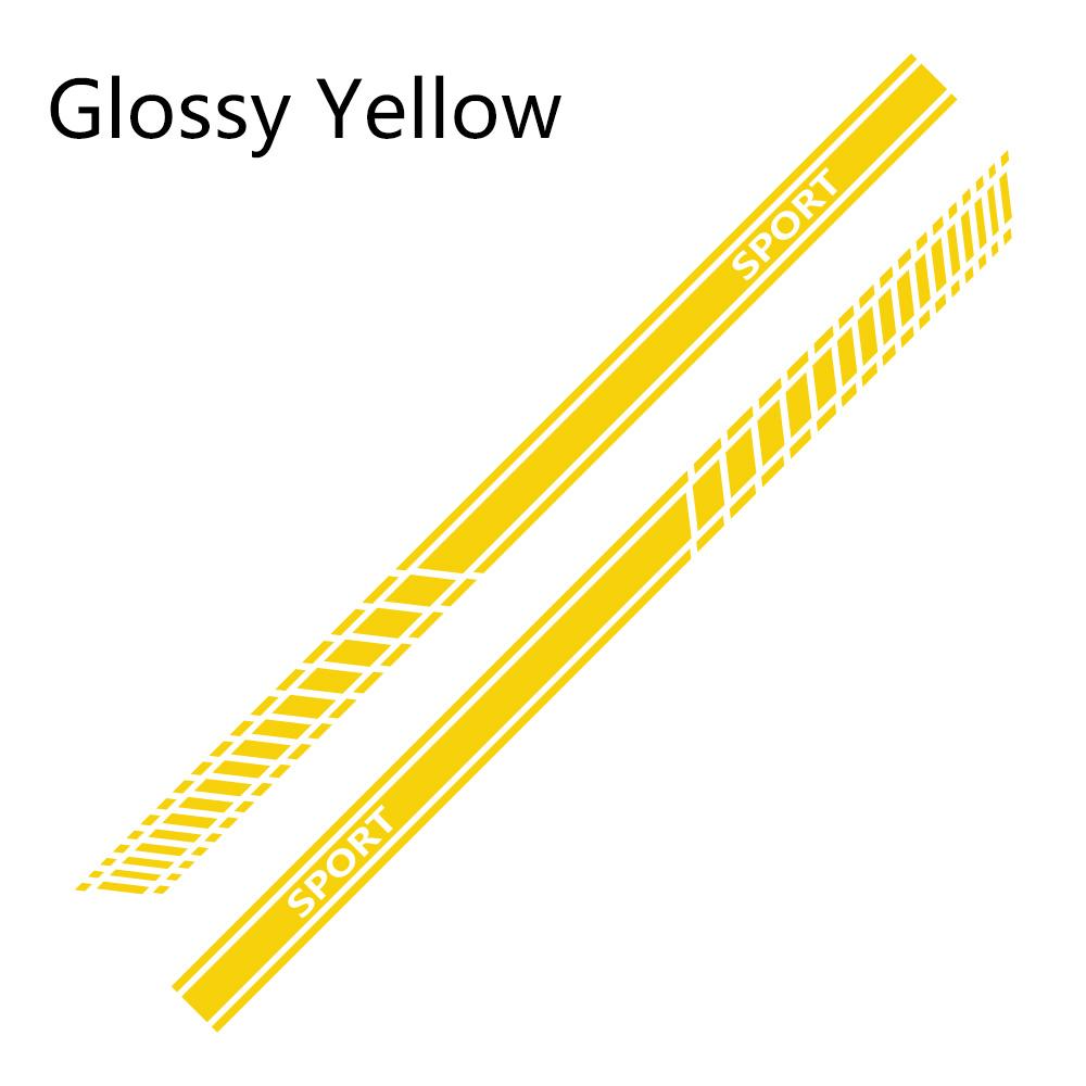Car Door Side Stickers for Volkswagen GOLF 4 5 6 7 Racing Sport Stripes Styling Vinyl Film Decor Decals Auto Tuning Accessories