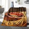 1PC The Lord of the Rings printed blanket, all season lightweight home office outdoor nap multifunctional blanket A10