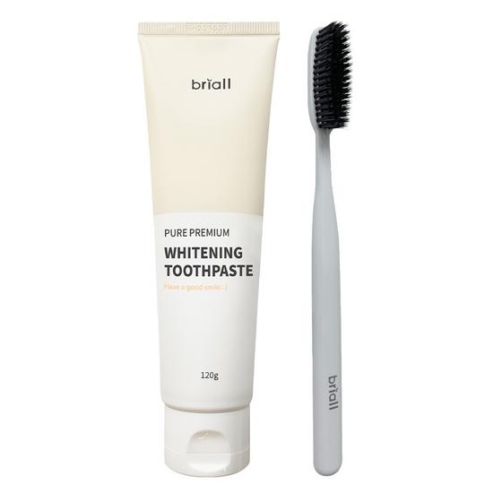 Briall Whitening Guarantee Premium Toothpaste & Toothbrush Set