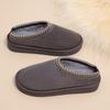 New Platform Fluffy Slippers Women/men House Flats Fashion Plush Winter Shoes Ladies Home Elegant Casual Footwear Slippers