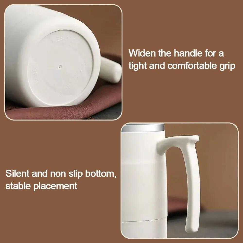 Anti-scalding Thermal Coffee Mug Double-layer Insulated Water Cup Durable Thermal Cup  Office