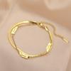 Cazador Feather Charms Women's Bracelet Stainless Steel Jewelry Beads Chain Hand Bracelet Birthday Gift Trend 2026 Wholesale