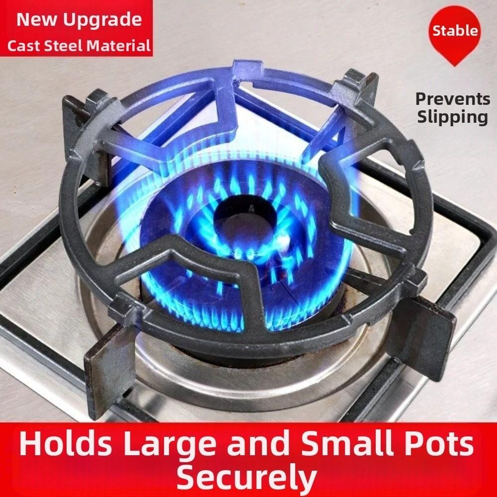Cast Iron Cookware Stand Universal Gas Stove Pot Support Creative Gift Pot Holder Rack