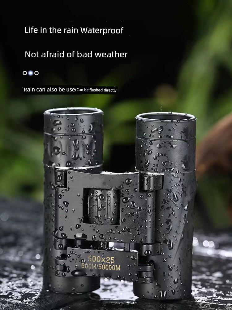 Concert Telescope High Magnification Day and Night Dual-Use Adult and Children Small Binocular Portable Mini Telescope