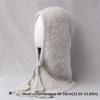 Winter Warm Shawl Balaclava Hats Solid Color Hooded Scarf Fashion Knitted Pullover Hat
