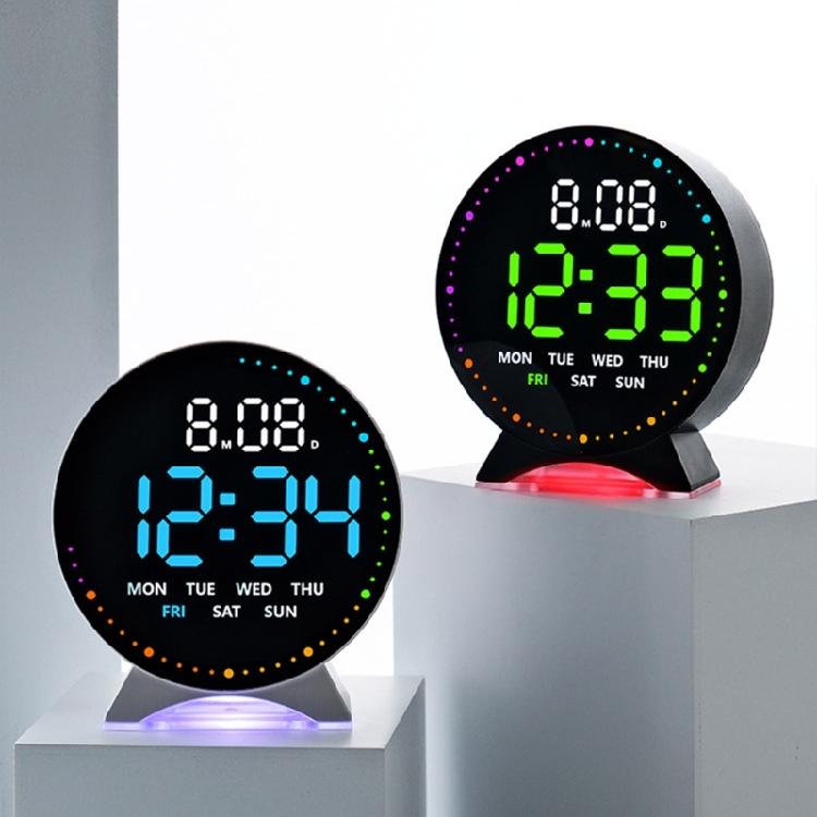 Digital Alarm Clock for Bedroom Electric Desk Clock with Large Number Temperature USB Port Loud Alarm LED Digital Clock