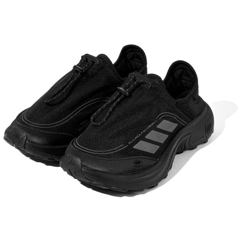 New Adidas Anti Slip Wear Resistant Low Top Casual Shoes Men's Black JP6646